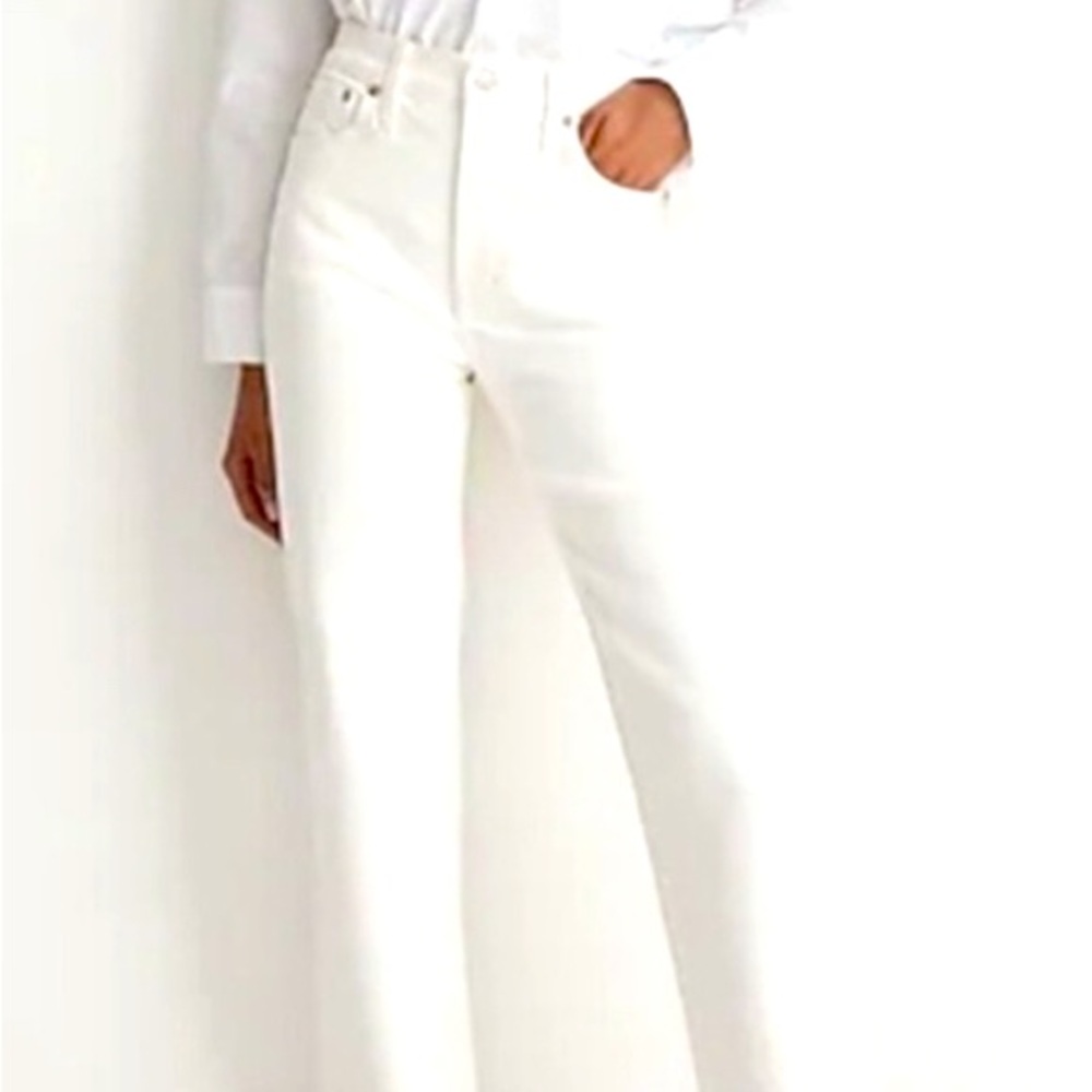 Madewell The Perfect Vintage Jean in‎ Winter White Size 28
